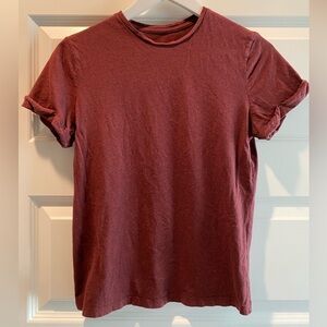 a new day Women's Rich Burgundy Short Sleeve Tee